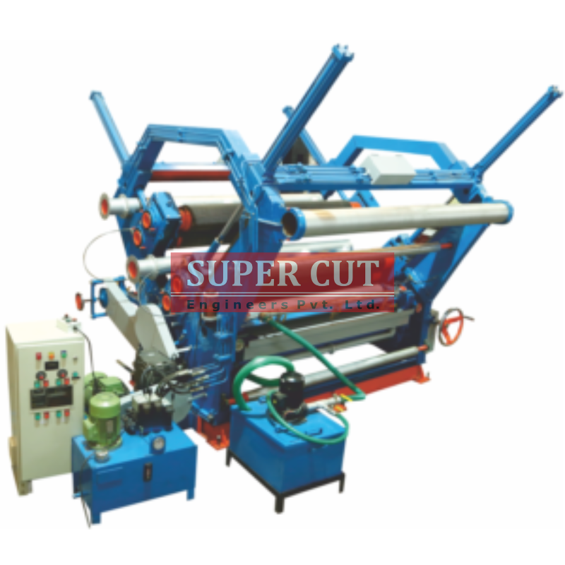 High Speed Double Profile (Dual Flute) Corrugating Machine – Model No. SCD-221